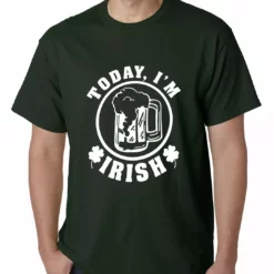 Bewild Men's T-Shirts Today I'm Irish St. Patrick's Day Mens T-shirt