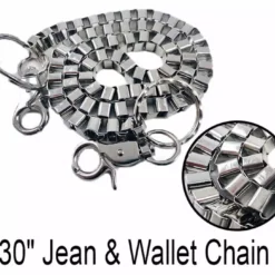 Bewild Tough Box Link 30" Jean & Wallet Chain