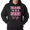 Bewild Training To Be A Superhero's Wife Adult Hoodie
