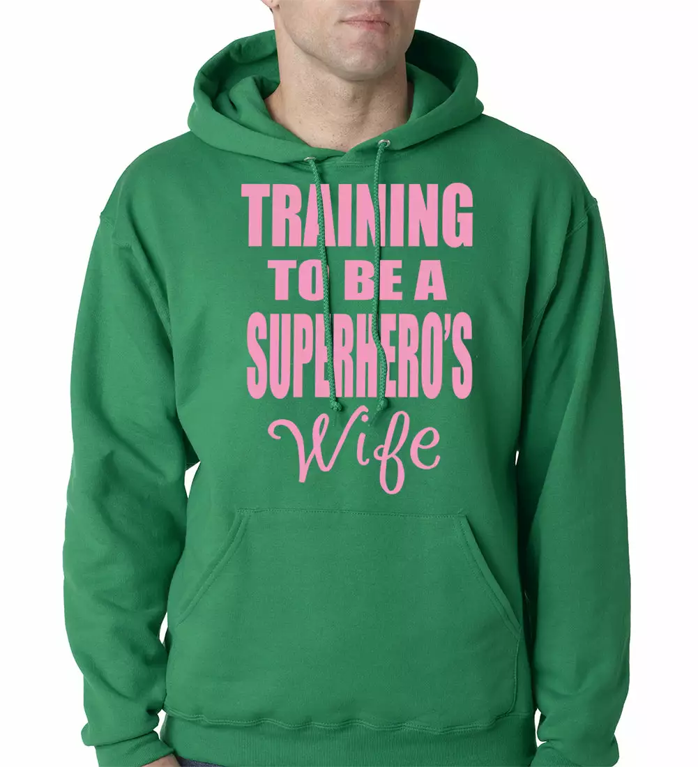 Bewild Training To Be A Superhero's Wife Adult Hoodie 9 Bewild Training To Be A Superhero's Wife Adult Hoodie