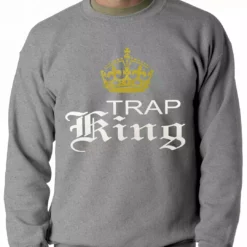 Bewild Trap King Golden Crown Adult Crewneck Hip-Hop Inspired Clothing 12 Bewild Trap King Golden Crown Adult Crewneck Hip-Hop Inspired Clothing