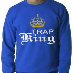 Bewild Trap King Golden Crown Adult Crewneck Hip-Hop Inspired Clothing 15 Bewild Trap King Golden Crown Adult Crewneck Hip-Hop Inspired Clothing