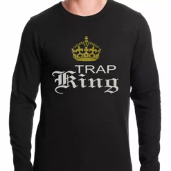 Bewild Trap King Golden Crown Thermal Shirt