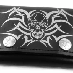 Bewild Tribal Skull Genuine Leather Chain Wallet Wallets & Chains 11 Bewild Tribal Skull Genuine Leather Chain Wallet Wallets & Chains
