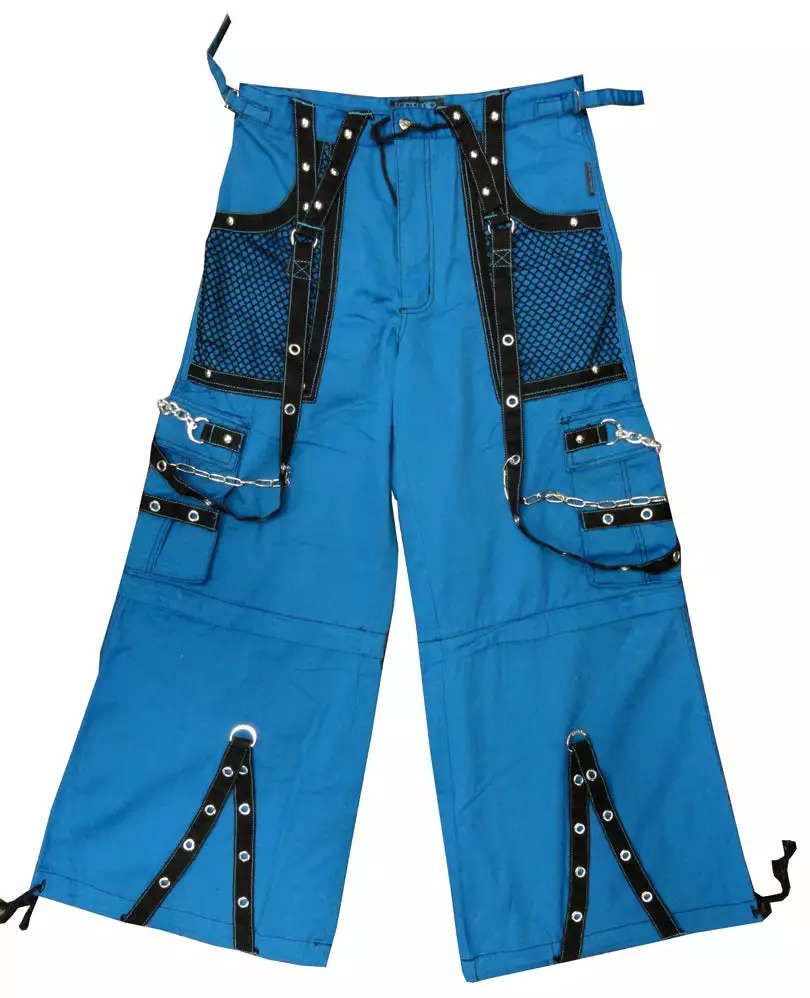 Tripp Darkstreet NYC - Blue "Arctic Nightmare" Bondage Pants (Blue) 8 Tripp Darkstreet NYC - Blue "Arctic Nightmare" Bondage Pants (Blue)