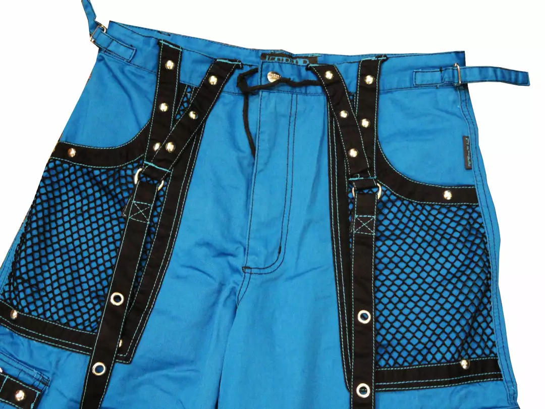 Tripp Darkstreet NYC - Blue "Arctic Nightmare" Bondage Pants (Blue) 9 Tripp Darkstreet NYC - Blue "Arctic Nightmare" Bondage Pants (Blue)