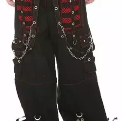 Tripp Darkstreet NYC - "Armageddon" Bondage Pants (Black/Red)
