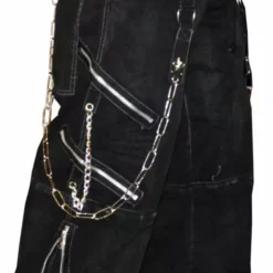 Tripp Darkstreet NYC - "Black Acid" Bondage Pants (Black)