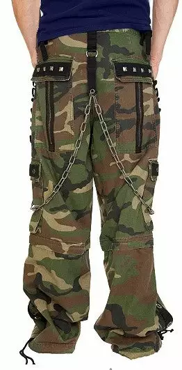 Tripp Darkstreet NYC - "Camo Chain" Jungleland Combat Pants Camo/Black 4 Tripp Darkstreet NYC - "Camo Chain" Jungleland Combat Pants Camo/Black