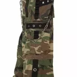 Tripp Darkstreet NYC - "Camo Chain" Jungleland Combat Pants Camo/Black 19 Tripp Darkstreet NYC -
