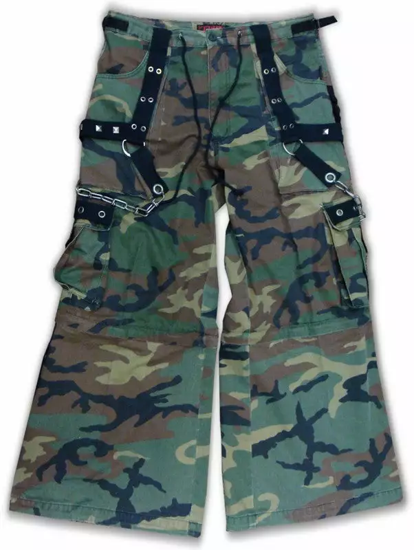 Tripp Darkstreet NYC - "Camo Chain" Jungleland Combat Pants Camo/Black 10 Tripp Darkstreet NYC - "Camo Chain" Jungleland Combat Pants Camo/Black