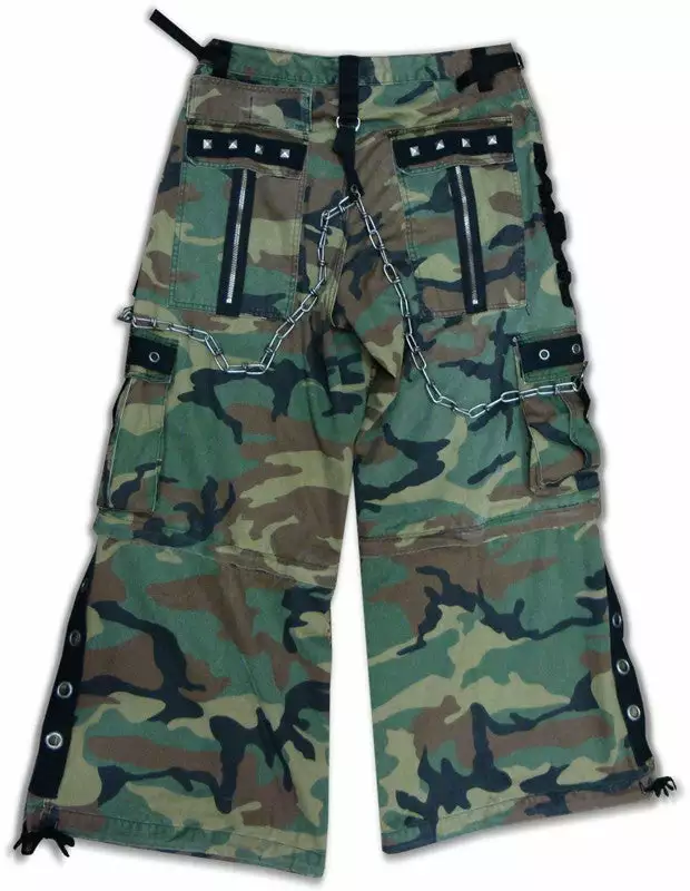 Tripp Darkstreet NYC - "Camo Chain" Jungleland Combat Pants Camo/Black 11 Tripp Darkstreet NYC - "Camo Chain" Jungleland Combat Pants Camo/Black