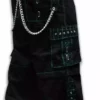 Tripp Darkstreet NYC - "Serpent" Bondage Pants (Black/Green)