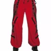 Tripp Darkstreet NYC - "Symbol" Bondage Pants (Red & Black)