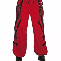 Tripp Darkstreet NYC - "Symbol" Bondage Pants (Red & Black)