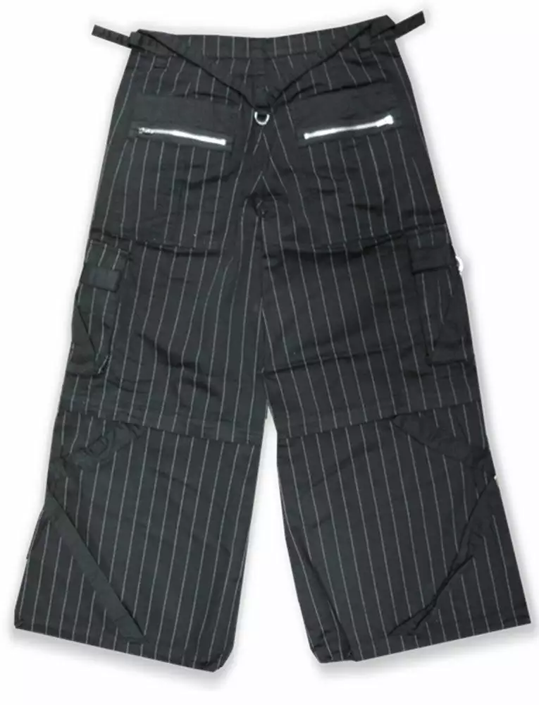 Tripp NYC Tripp Darkstreet NYC - Pinstripe Godfather WideLeg Pants (32 Inch Bottoms) 5 Tripp NYC Tripp Darkstreet NYC - Pinstripe Godfather WideLeg Pants (32 Inch Bottoms)