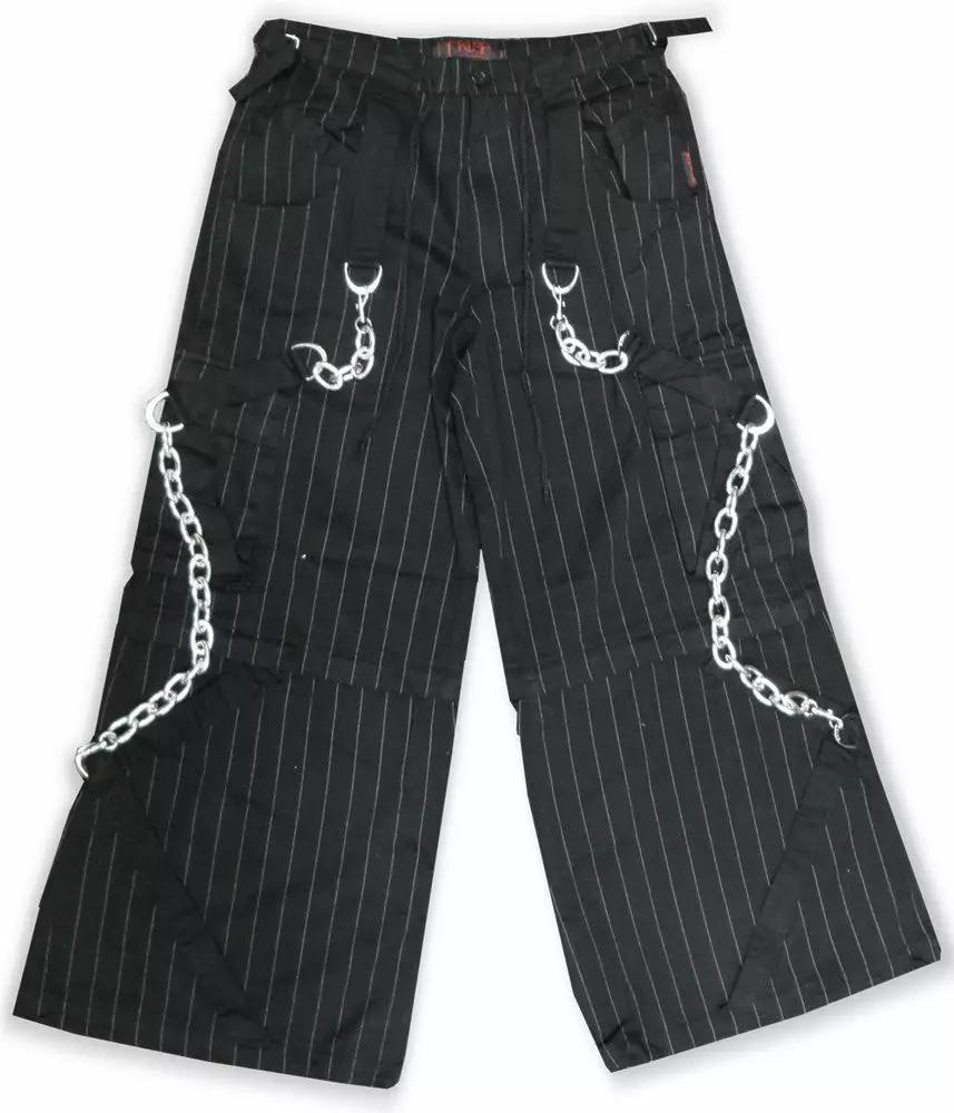 Tripp NYC Tripp Darkstreet NYC - Pinstripe Godfather WideLeg Pants (32 Inch Bottoms) 6 Tripp NYC Tripp Darkstreet NYC - Pinstripe Godfather WideLeg Pants (32 Inch Bottoms)