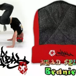 Bewild Spin Caps - Tribal Gear Headspin Beanie Spin Cap (Red)