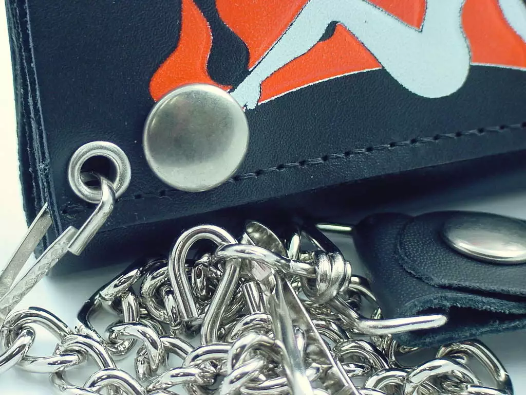 Bewild Trucker Babe Genuine Leather Chain Wallet Wallets & Chains 5 Bewild Trucker Babe Genuine Leather Chain Wallet Wallets & Chains