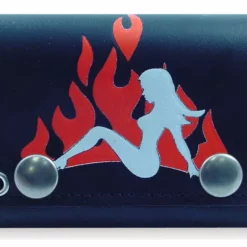 Bewild Trucker Babe Genuine Leather Chain Wallet Wallets & Chains