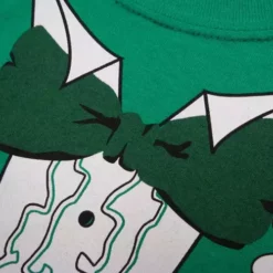 Bewild Men's T-Shirts Tuxedo Shirt - Men's Irish Green Tuxedo T-Shirt With Ruffles