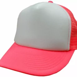 Bewild Two Tone Trucker Hats - Neon Pink Trucker Cap