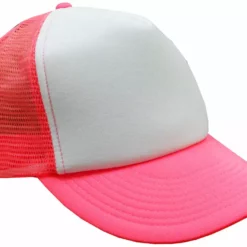 Bewild Two Tone Trucker Hats - Neon Pink Trucker Cap