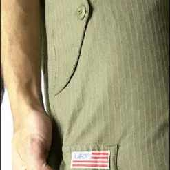 Bewild UFO Cotton Parachute Pants (Olive)