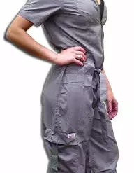 Bewild UFO Skirts & Coveralls UFO Girly Hipster Flight Suit (Grey)
