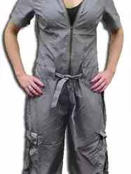 Bewild UFO Skirts & Coveralls UFO Girly Hipster Flight Suit (Grey)