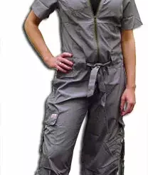 Bewild UFO Skirts & Coveralls UFO Girly Hipster Flight Suit (Grey) 9 Bewild UFO Skirts & Coveralls UFO Girly Hipster Flight Suit (Grey)