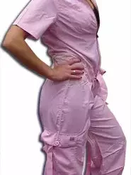 Bewild UFO Girly Hipster Flight Suit (Light Pink)