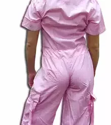 Bewild UFO Girly Hipster Flight Suit (Light Pink)