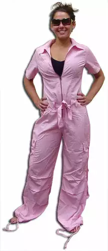 Bewild UFO Girly Hipster Flight Suit (Light Pink) 6 Bewild UFO Girly Hipster Flight Suit (Light Pink)
