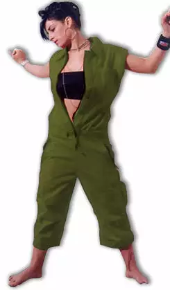 Bewild UFO Unisex Short Coverall Suit (Olive) 3 Bewild UFO Unisex Short Coverall Suit (Olive)