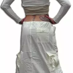Bewild UFO Skirts & Coveralls UFO Utility Cargo Skirt (Off White) 10 Bewild UFO Skirts & Coveralls UFO Utility Cargo Skirt (Off White)