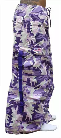 Bewild UFO Skirts & Coveralls Ufo Utility Cargo Skirt (Purple Camo) 6 Bewild UFO Skirts & Coveralls Ufo Utility Cargo Skirt (Purple Camo)