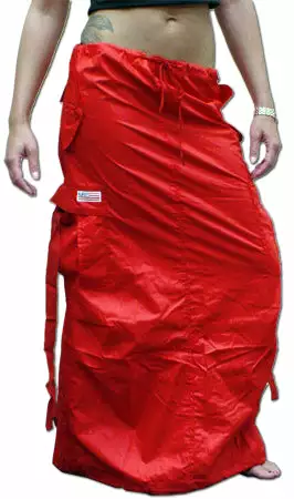 Bewild UFO Skirts & Coveralls Ufo Utility Cargo Skirt (Red) 3 Bewild UFO Skirts & Coveralls Ufo Utility Cargo Skirt (Red)