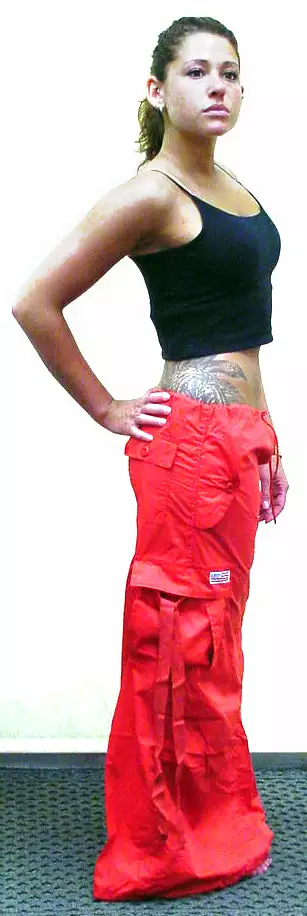 Bewild UFO Skirts & Coveralls Ufo Utility Cargo Skirt (Red) 4 Bewild UFO Skirts & Coveralls Ufo Utility Cargo Skirt (Red)