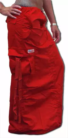 Bewild UFO Skirts & Coveralls Ufo Utility Cargo Skirt (Red) 6 Bewild UFO Skirts & Coveralls Ufo Utility Cargo Skirt (Red)