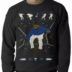Bewild Ugly Christmas Sweater - Dancing Man Adult Crewneck