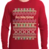 Bewild Holiday Prints Ugly Christmas Thermal - Merry F*cking Christmas Thermal Shirt