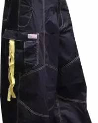 Bewild Unisex 40 " Wide Leg UFO Pants (Navy/Yellow) 40" Wideleg UFO