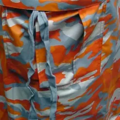 Bewild Unisex 40 " Wide Leg UFO Pants (Orange Camo) 9 Bewild Unisex 40