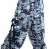 Bewild Basic Unisex UFO Unisex Basic UFO Pants (Dark Blue Camo)