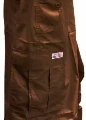 Bewild Unisex Basic UFO Pants (Dark Brown )