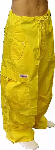 Bewild Unisex Basic UFO Pants (Hot Yellow) - (XXS) Basic Unisex UFO 3 Bewild Unisex Basic UFO Pants (Hot Yellow) - (XXS) Basic Unisex UFO