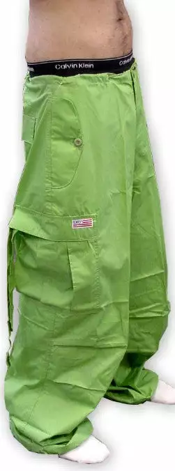 Bewild Unisex Basic UFO Pants (Limey Green) Basic Unisex UFO 3 Bewild Unisex Basic UFO Pants (Limey Green) Basic Unisex UFO