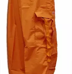 Bewild Basic Unisex UFO Unisex Basic UFO Pants (Orange)