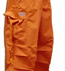 Bewild Basic Unisex UFO Unisex Basic UFO Pants (Orange)